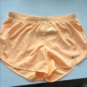 Nike Women's Orange Running Shorts